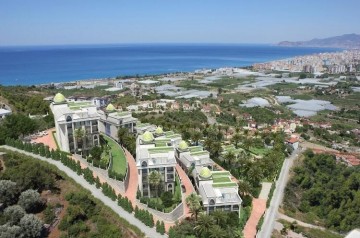 Alanya Kargıcak Mahallesinde  Havuzlu Satılık Daire