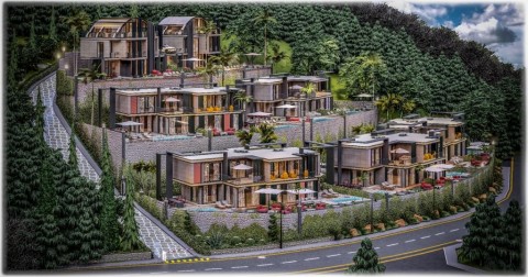 Alanya Kargıcak Mahallesinde Satılık Villa