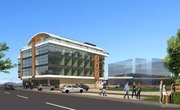 Oba'da 5 Katlı 4.500 m2 2 Bloklu Komple Kiralık İşyeri