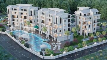 Alanya Kargıcak  Mahallesinde Yeni Lüks Satılık 1+1 Daire