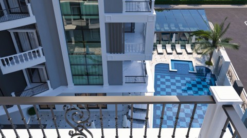 Alanya Kadıpaşa Mahallesine 2+1 Satılık Yeni Daire