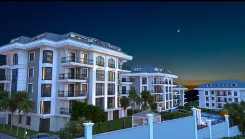 Alanya Güzel Life Premium'da Projesinden Satılık Lüks 3+1 Daire