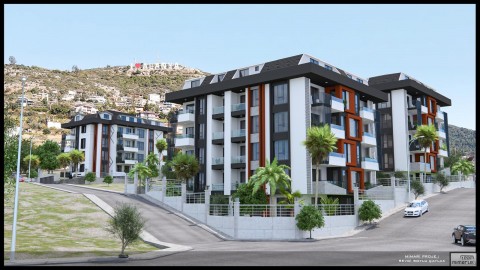 Alanya City Prime Projesinden Satılık Lüks 2+1 Daire