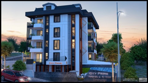 Alanya City Prime Projesinden Satılık Lüks 2+1 Daire