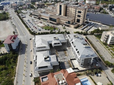 Alanya Alkü  Eğitim Araştırma Hastanesi yanındaki Plaza'da 2+1 Kiralık  Ofis